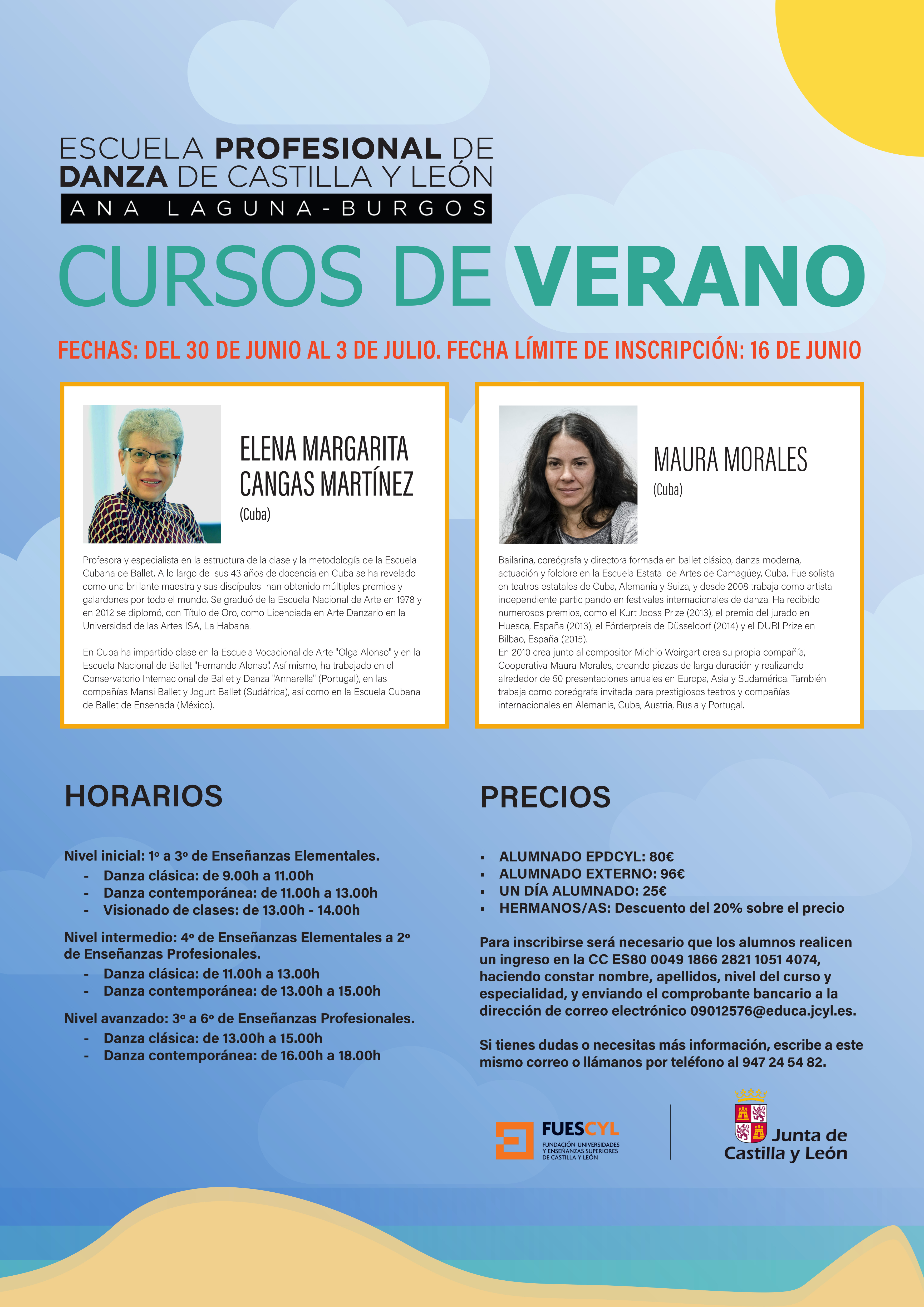 Cursos de Verano EPDCYL Ana Laguna Burgos